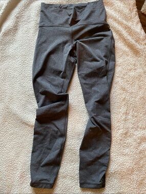 lululemon athletica Kids Charcoal Gray High-Waist Leggings